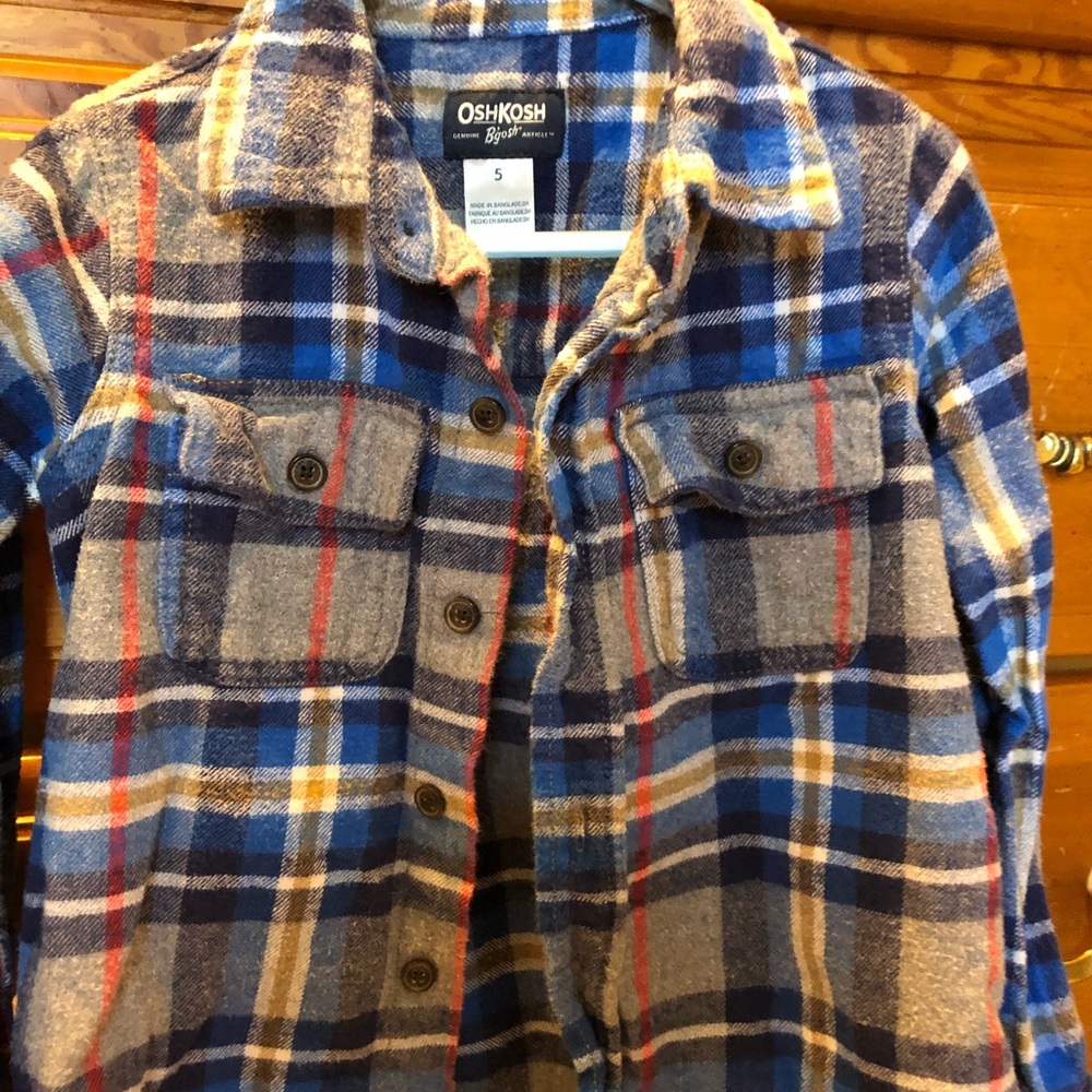 OshKosh boys long-sleeve button down